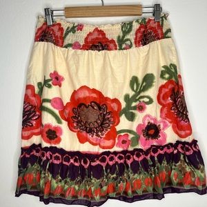 EUC Blue Asphalt Cotton Skirt